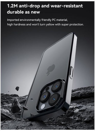 Devia Glimmer Series Back Cover Πλαστικό Μαύρο (iPhone 15 Plus)