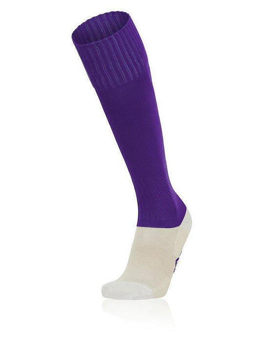 Macron Round Football Socks Red 1 Pair
