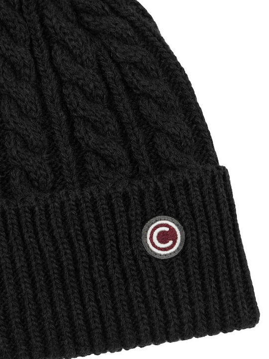 Beanie Ανδρικός Σκούφος Πλεκτός σε Μαύρο χρώμα