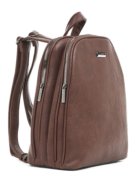 Verde Women's Bag Backpack Brown