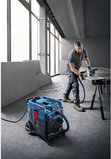 Bosch GAS 12-40 MA Nass-Trocken Staubsauger 1200W mit Kunststoffbehälter 40lt Blau