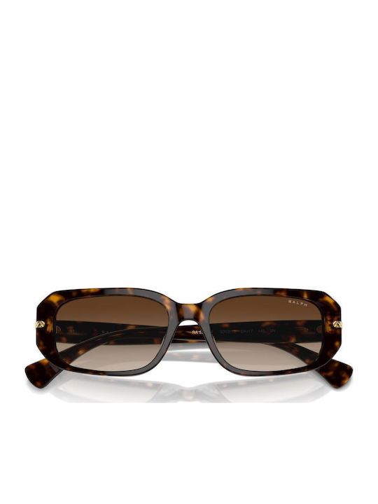 Ralph Lauren Women's Sunglasses with Brown Tartaruga Plastic Frame and Brown Gradient Lens RA5311U-500313