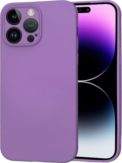 Techsuit Softflex Back Cover Purple (iPhone 14 Pro Max)