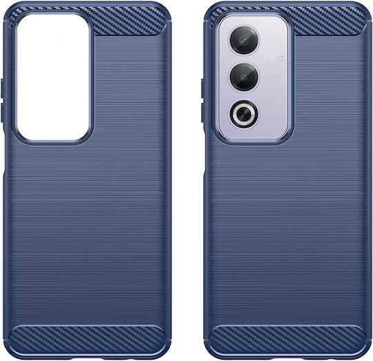 Techsuit Carbon Back Cover Σιλικόνης Μπλε (Oppo A80 5G)