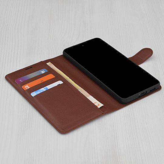 Techsuit Back Cover Leather Brown (Xiaomi 14T)