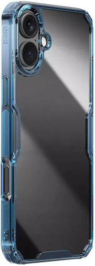 Nillkin Nature Tpu Pro Umschlag Rückseite Silikon Blau (iPhone 16)
