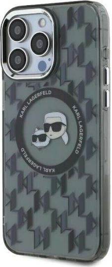 Karl Lagerfeld Back Cover Plastic Black (iPhone 16 Pro)