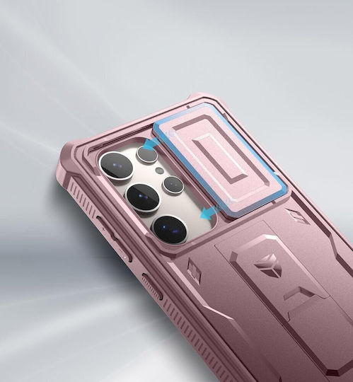 Dexnor 360 Full Cover Ροζ (Galaxy S24 Ultra)