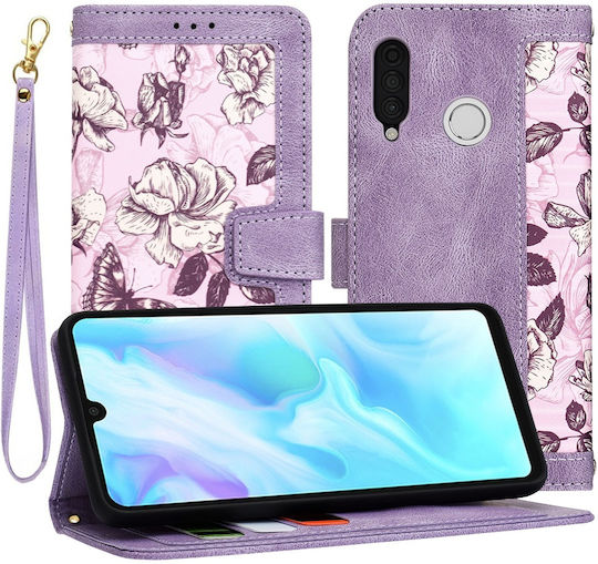 Techsuit Back Cover Purple (Huawei P30 Lite)