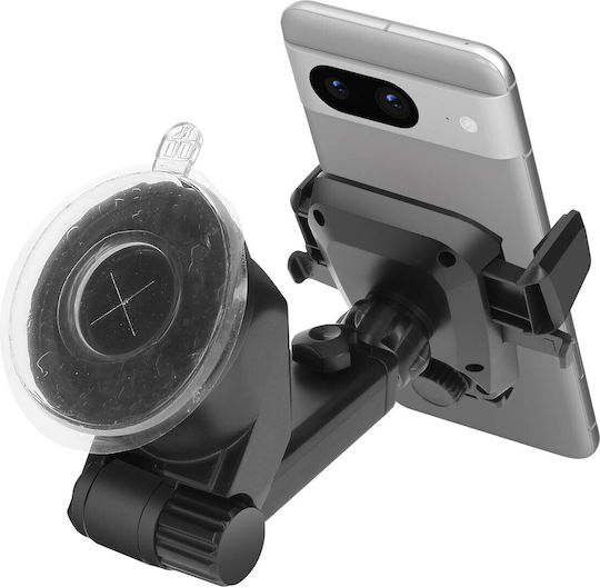 Avizar Car Mobile & Tablet Mount Smartphone Extendable Arm Suction Cup Mount Black