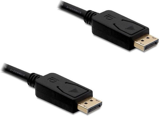 Cable DisplayPort male - DisplayPort male 5m Μαύρο