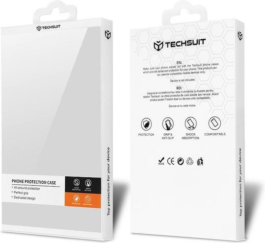Techsuit Carbon Back Cover Silicone Green (OnePlus Nord N30 SE)
