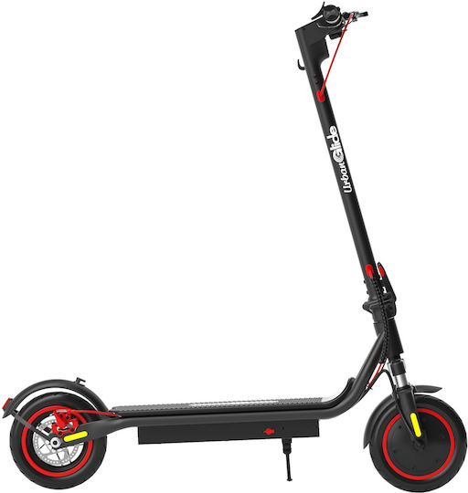 UrbanGlide Ride 85 Plus Ηλεκτρικό Πατίνι με 25km/h Max Ταχύτητα και 17km Αυτονομία σε Μαύρο Χρώμα