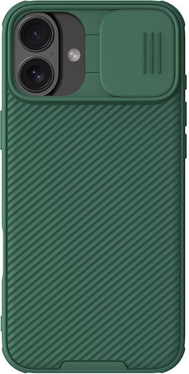 Nillkin Camshield Back Cover Tempered Glass Verde (iPhone 16)