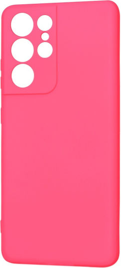 Techsuit Softflex Back Cover Fuchsia (Galaxy S21 Ultra)