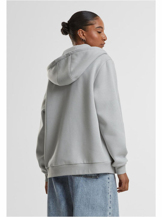 Women's Sweatshirt Jacket Hooded Lightasphalt
