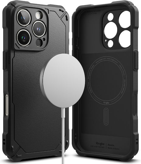 Ringke Magnetic Back Cover Durable Black (iPhone 16 Pro Max)