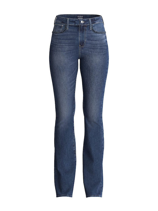 Guess Sexy High Waist Women's Jean Trousers Flared in Slim Fit