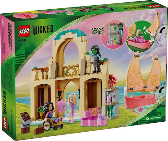 LEGO Wicked Glinda Elphaba & Nessarose La Universitatea Shiz Pentru 7+ Ani 304 Bucăți