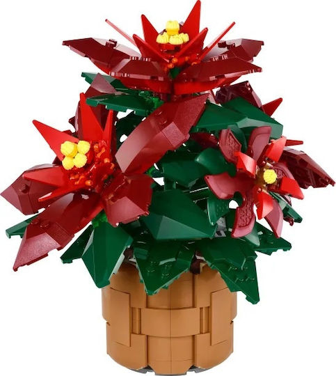 Lego Icons Poinsettia for 18+ Years 608pcs