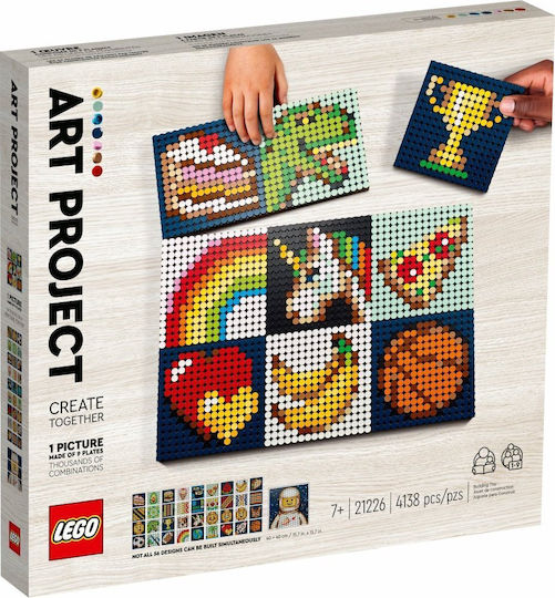 LEGO Proiect De Artă Creează Împreună Pentru Vârsta 7+