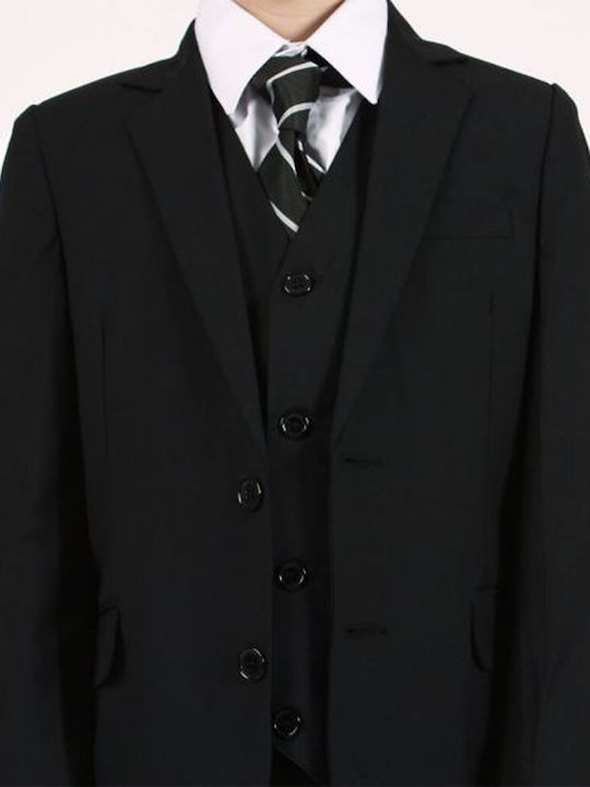 Costum pentru copii De iarnă 5buc Black Andreas