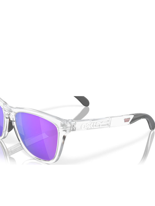 Oakley Frogskins Range Unisex Sonnenbrille mit Transparent Kunststoff Gestell OO9284-12