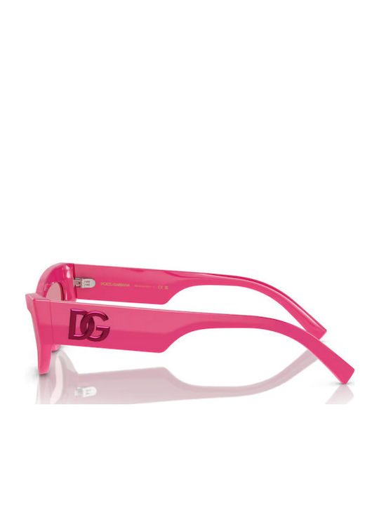 Dolce & Gabbana Unisex Sunglasses with Pink Plastic Frame DG4450 326230