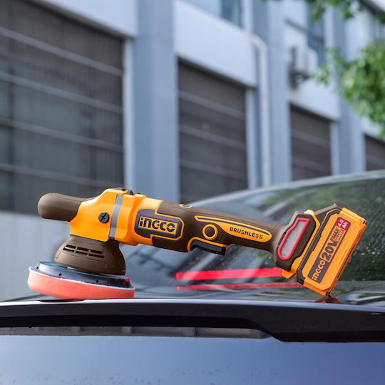 Ingco APLI2015 Rotary Polisher Brushless 20V Solo with Speed Control