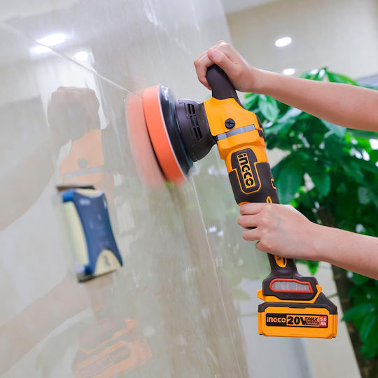 Ingco APLI2015 Rotary Polisher Brushless 20V Solo with Speed Control