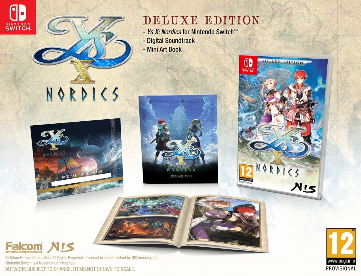 Ys X: Nordics Deluxe Edition Joc pentru Switch | Skroutz Romania