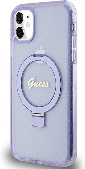 Guess Back Cover Πλαστικό Μωβ (iPhone XR)