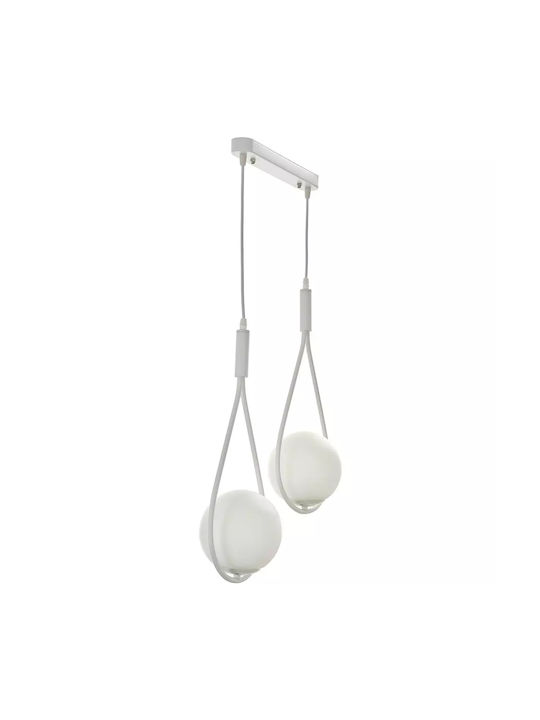 Pendant Light White with Socket E27