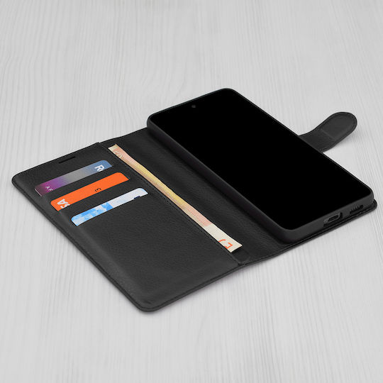 Techsuit Book Leather Black (Google Pixel 8 Pro)