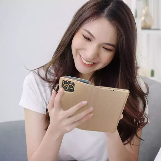 Smart Magnet Back Cover Πλαστικό Χρυσό (Honor 70)