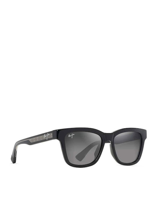 Maui Jim Γυναικεία Γυαλιά Ηλίου με Μαύρο Κοκκάλινο Σκελετό και Μαύρο Φακό GS644-14A