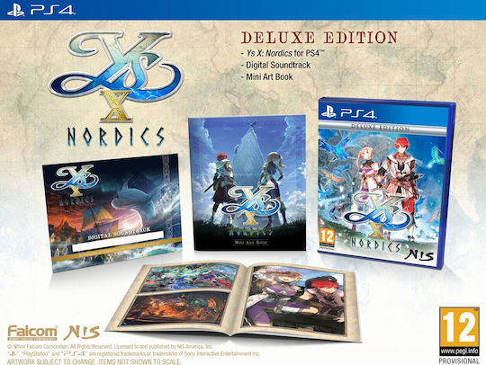 Ys X: Nordics Deluxe Edition PS4 Game