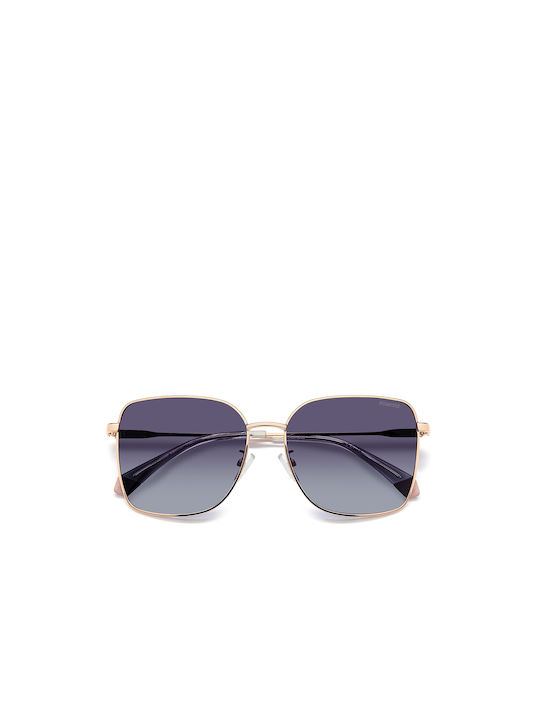 Polaroid Pld Women's Sunglasses with Gold Metal Frame and Gold Lens PLD4158/G/S DDB/WJ