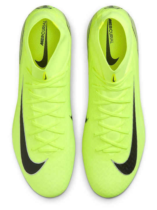 Nike Superfly 10 Academy SG-Pro High Football Shoes with Cleats Green