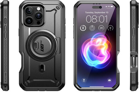 Supcase Unicorn Beetle Pro Mag Back Cover Plastic / Silicone 2mm Black (iPhone 16 Pro)