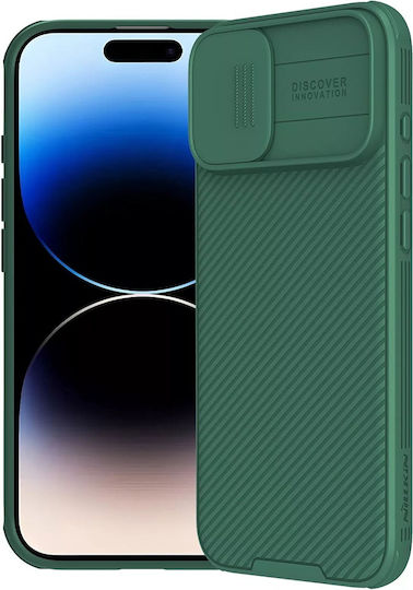 Nillkin Camshield Back Cover Σιλικόνης / Πλαστικό Πράσινο (iPhone 16 Plus)