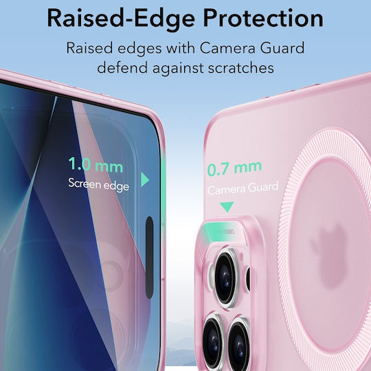 ESR Zero Halolock Back Cover Pink (iPhone 16 Pro Max)