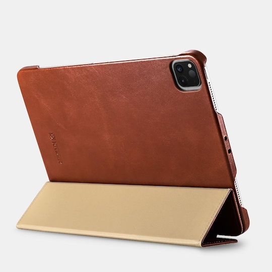 iCarer Flip Cover Leather Brown (iPad Air 2020/2022 / iPad Air 2024 11")