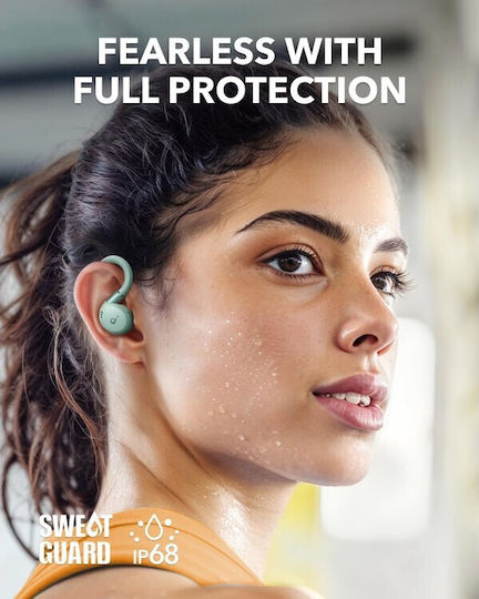 Soundcore by Anker Sport X20 In-ear Bluetooth Handsfree Earphones with Sweat Resistance and Charging Case Green