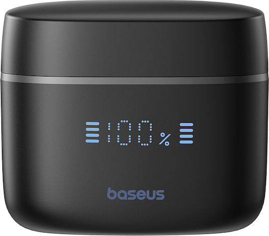 Baseus Bowie 30 In-ear Bluetooth Handsfree Earphones with Sweat Resistance and Charging Case Black