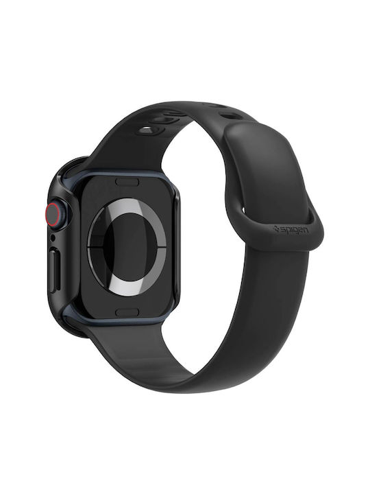 Spigen Thin Fit Plastikhülle in Schwarz Farbe für Apple Watch 10 42 mm