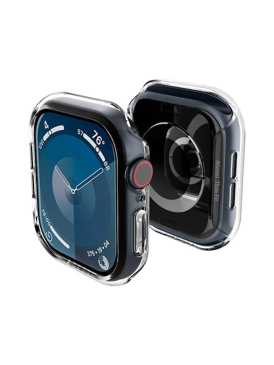 Spigen Thin Fit Πλαστική Θήκη σε Διάφανο χρώμα για Apple Watch 10 42mm