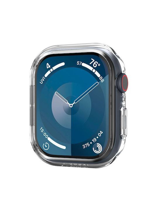Spigen Thin Fit Plastic Case in Transparent color for Apple Watch Series 10 46mm