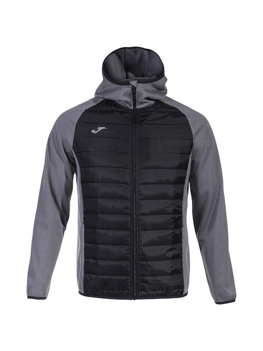 Joma Men's Hooded Cardigan Black