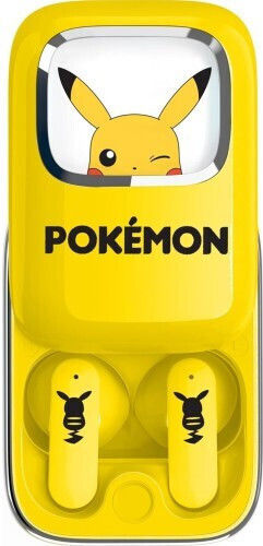 OTL Pokemon Pikachu Slide In-ear Bluetooth Handsfree Căști cu Carcasă de Încărcare Galben